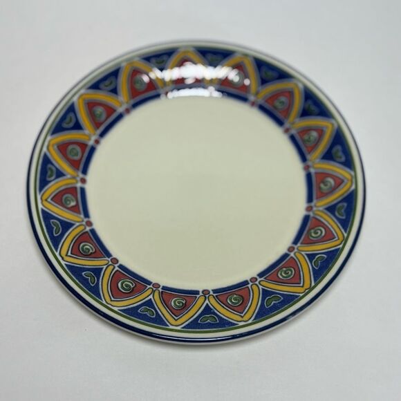 Pier 1 Angleterre Marrakesh Salad Dessert Plate - Picture 3 of 4